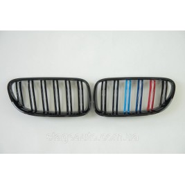 Ноздри на BMW 3 Series E92 / E93 2010-2013 год M-color ( Двойные M-Look )