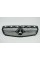 Решетка радиатора на Mercedes A-Class W176 2012-2015 год Diamond ( Черная с хром вставкой )