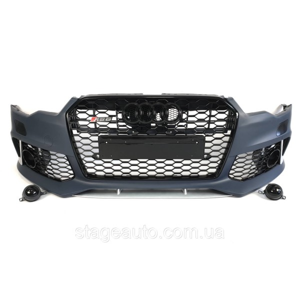 RS style front bumper for Audi A6 C7 2011-2014