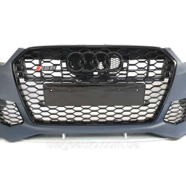 RS style front bumper for Audi A6 C7 2011-2014