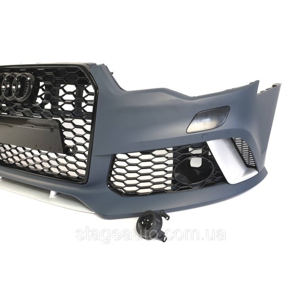 RS style front bumper for Audi A6 C7 2011-2014