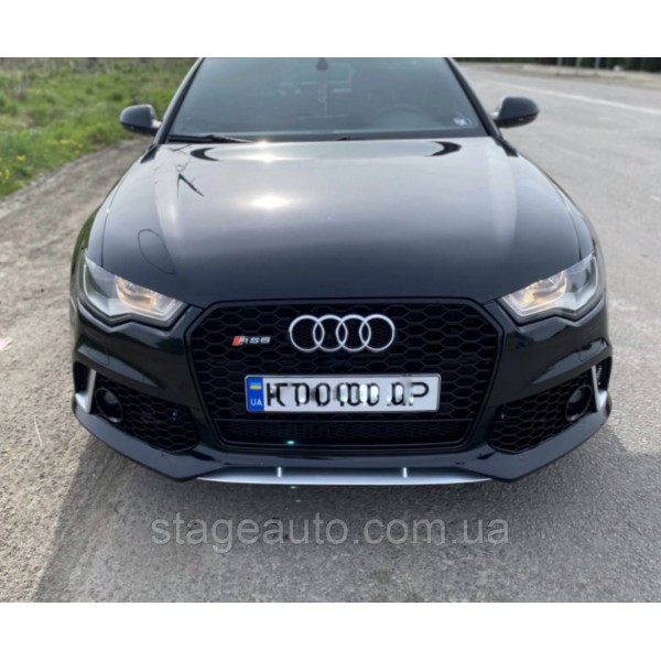 RS style front bumper for Audi A6 C7 2011-2014
