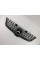 Решетка радиатора на Mercedes ML-Class W166 2011-2015 год GT Panamericana ( Черная с вертикальными хром полоск