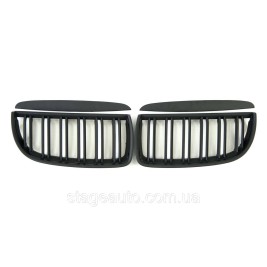 Ноздри на BMW 3 Series E90 / E91 2005-2008 год Черные Матовые ( Двойные M-Look )