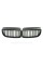 Ноздри на BMW 3 Series E90 / E91 2005-2008 год Черные Матовые ( Двойные M-Look )