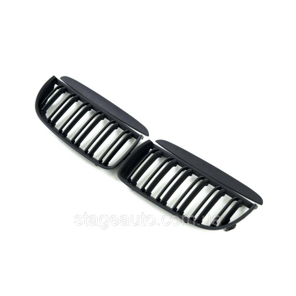 Ноздри на BMW 3 Series E90 / E91 2005-2008 год Черные Матовые ( Двойные M-Look )