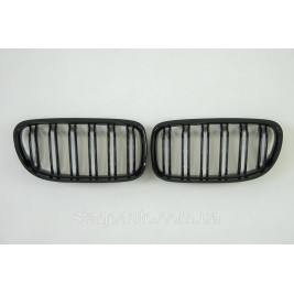 Ноздри на BMW 3 Series E90 / E91 2008-2012 год Черные Глянцевые ( Двойные M-Look )