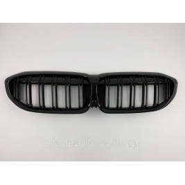 Ноздри BMW 3 Series G20 / G21 2018-2020 год Черные Глянцевые ( Двойные M-Look )