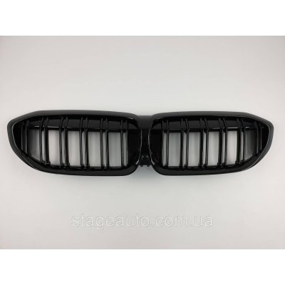 BMW 3 Series G20/ G21 2018-2020 Kidneys Black Glossy ( Double M-Look)