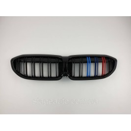 Ноздри на BMW 3 Series G20 / G21 2018-2020 год M-color ( Двойные M-Look )