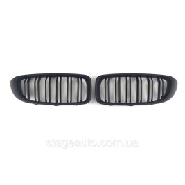 Ноздри на BMW 4 Series F32 2013-2019 год Черные Матовые ( Двойные M-Look )