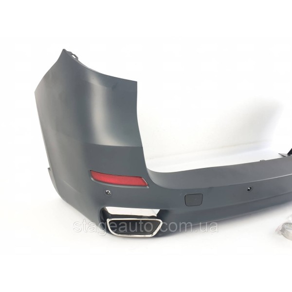 Задний бампер на BMW X5 F15 2013-2018 год ( M Sport Paket )