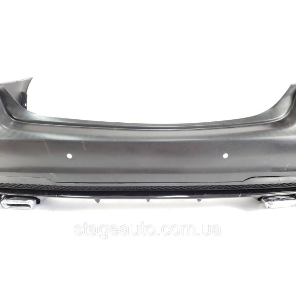 Задний бампер на Mercedes E-Class W212 2013-2016 год ( в стиле E63 AMG )