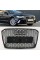 Решетка радиатора Audi A6 2011-2014год Черная с хром рамкой (в стиле RS)