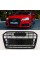 Решетка радиатора Audi A6 2014-2018год Черная (в стиле S-Line)