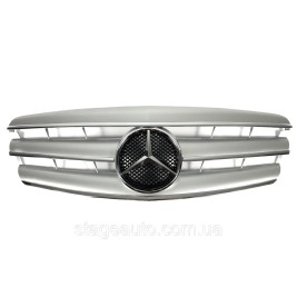 Решетка радиатора на Mercedes S-Class W221 2005-2009 года ( CL Silver )