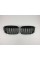 Ноздри на BMW X1 F48 2015-2019 год Черные Глянцевые Хром Рамка ( Двойные M-Look )