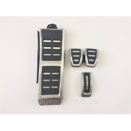 Накладки на педали Audi A4 S4 S4 RS4 B8 Q5 SQ5 8R A5 RS5 8T МКПП 8K1864777 8k1721173f 8k1721173f 4HF721891