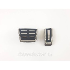 Накладки на педали Audi A3 S3 RS3 8V VW Golf 7 GTI Skoda Octavia RS AT АКПП 5Q1 721 647 5Q1721647