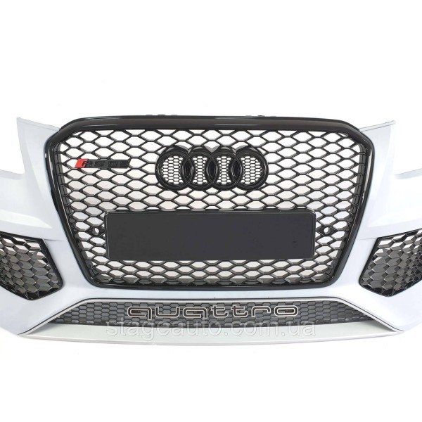 Передний бампер в стиле RS на Audi Q5 8R 2012-2016 год