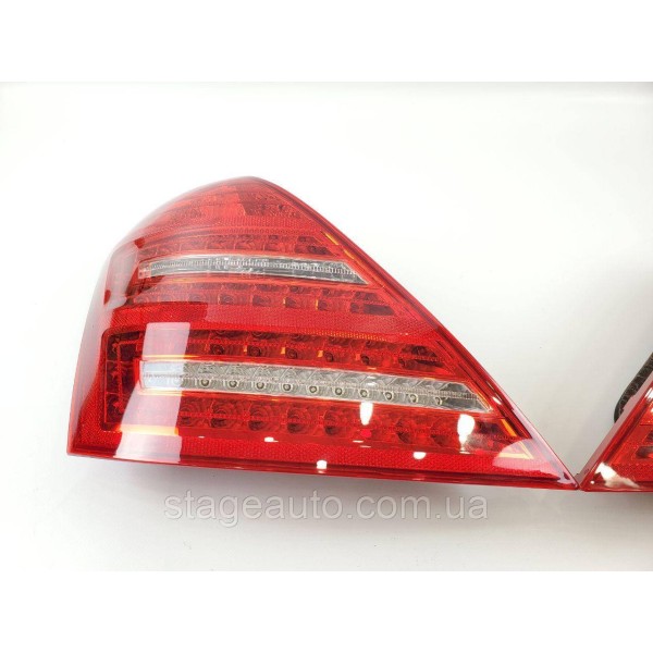 Задние фонари стопы на Mercedes S-Class W221 2009-2012 год ( LCI )