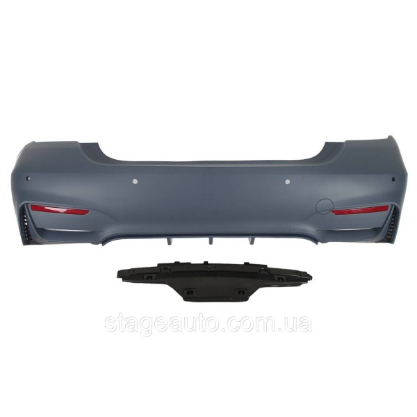 Задний бампер на BMW 4 Series F32 2013-2019 год ( в стиле M4 F82 )
