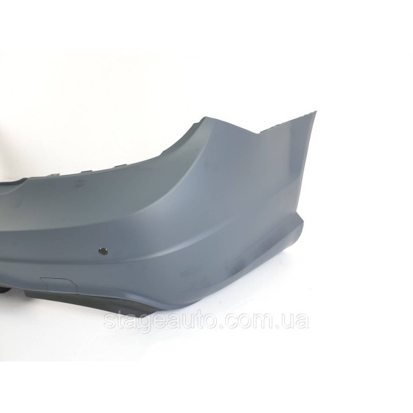 Задний бампер на Mercedes C-Class W204 2007-2014 год ( в стиле C63 AMG )