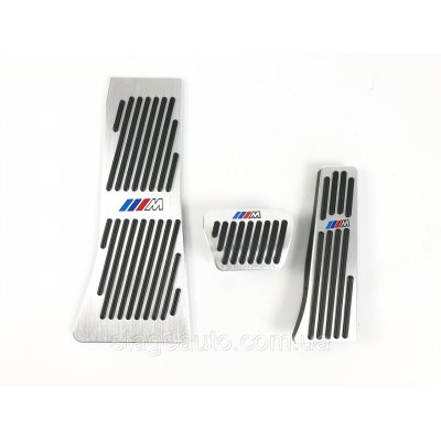 Накладки на педалі в M-стилі BMW X5/X6 E53/E70/E71/F15/F16 АКПП