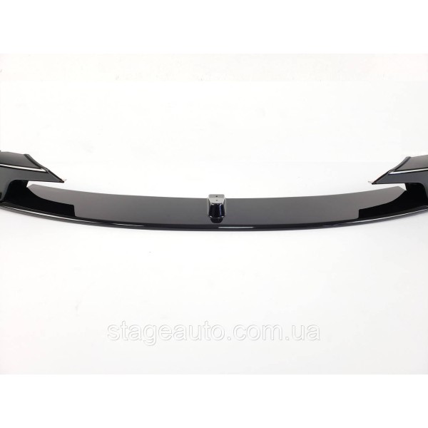 Lip for BMW 3 Series F30 2012-2018 M -performance ( Glossy black ) V1