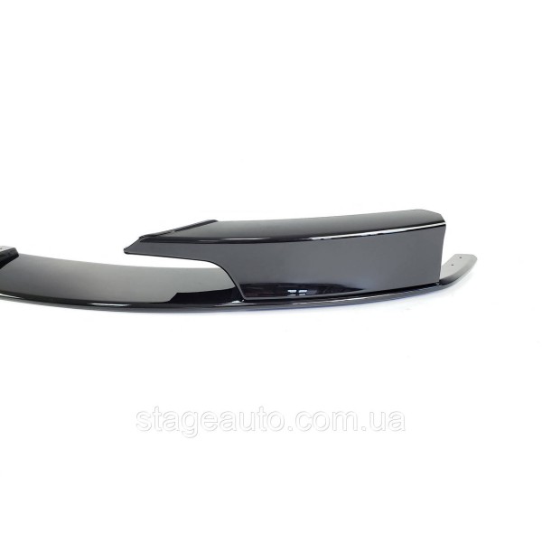 Lip for BMW 3 Series F30 2012-2018 M -performance ( Glossy black ) V1