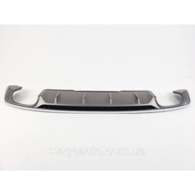 Дифузор в стилі Audi A5 F5 S-Line на Audi A4 B9 2015-2019 (S-Line Бампер)