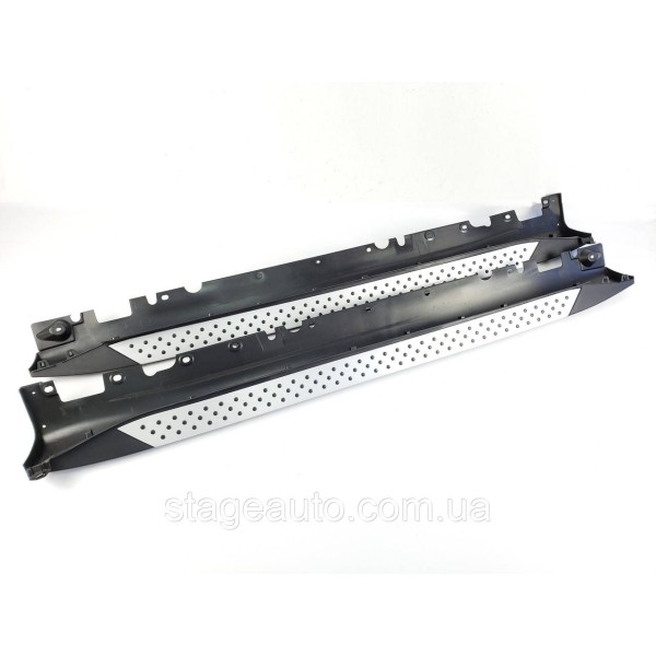 Боковые подножки ( пороги ) на BMW X5 E70 2007-2013 год