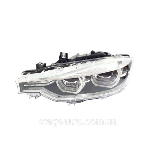 Передние фары на BMW 3 Series F30 2015-2018 года ( Full Led )