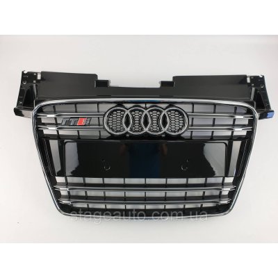 Radiator grille Audi TT 2010-2014 year Black with chrome ( in S-Line style)