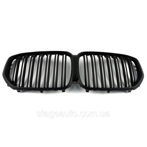 Nostrils for BMW X5 G05 2018-2020 Black Matte ( Double M-Look)