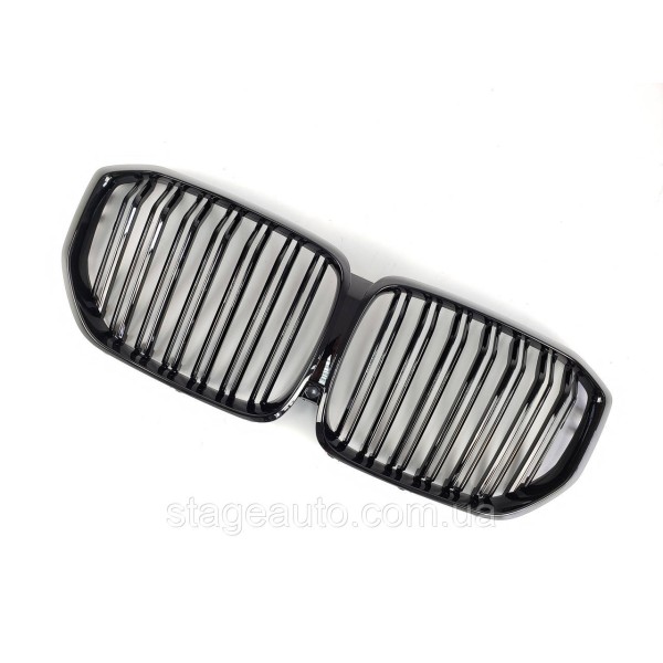 Nostrils for BMW X5 G05 2018-2020 Black Glossy ( Double M-Look)