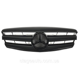 Решетка радиатора на Mercedes S-Class W221 2005-2009 года ( CL ALL Black )