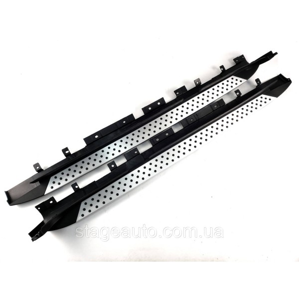 Боковые подножки ( пороги ) на BMW X3 F25 2010-2017 год (V1)