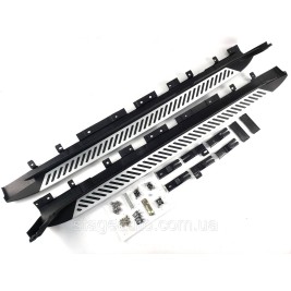 Боковые подножки ( пороги ) на BMW X3 F25 2010-2017 год (V2)