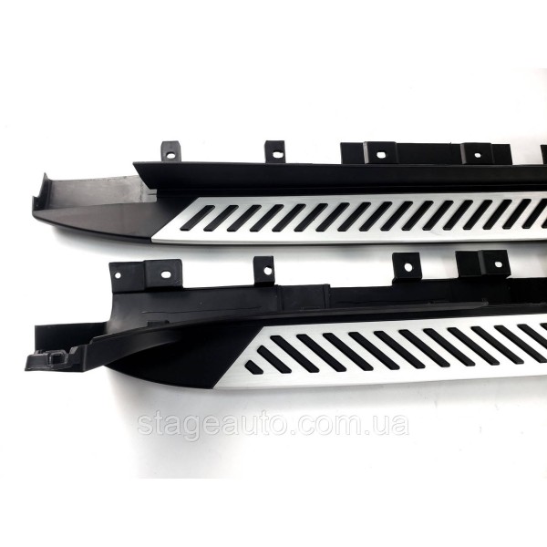 Боковые подножки ( пороги ) на BMW X3 F25 2010-2017 год (V2)
