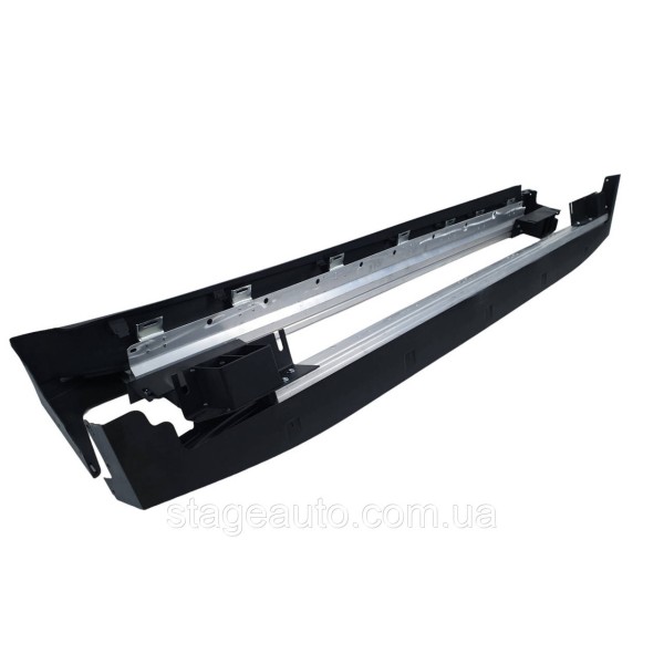 Боковые подножки ( пороги ) на Mercedes ML-Class W164 2005-2011 год