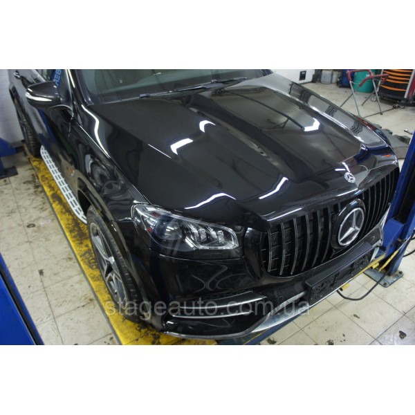 Боковые подножки ( пороги ) на Mercedes GLE-Class W167 2019-2022 год