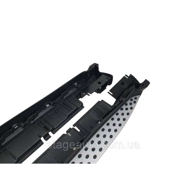 Боковые подножки ( пороги ) на Mercedes GL-Class X164 2006-2012 год
