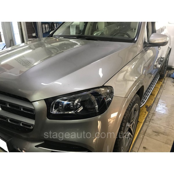 Боковые подножки ( пороги ) на Mercedes GLS-Class X167 2019-2020 год