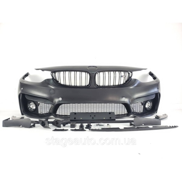 Комплект обвеса на BMW 4 Series F32 2013-2019 год ( в стиле M4 F82 с решетками под туманки )