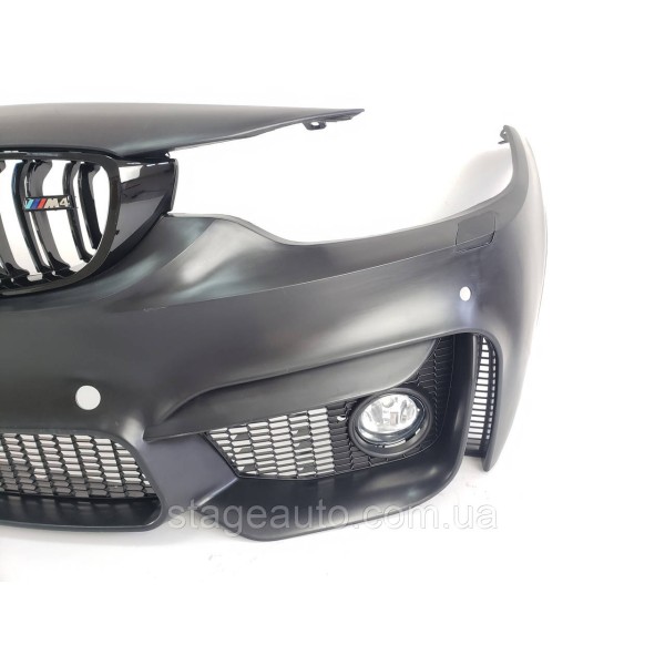 Комплект обвеса на BMW 4 Series F32 2013-2019 год ( в стиле M4 F82 с решетками под туманки )