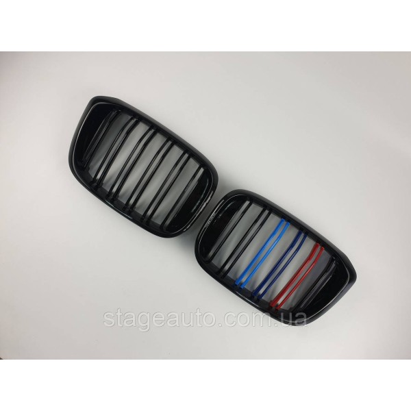 Ноздри на BMW X4 G02 2018-2021 год M-color ( Двойные M-Look )