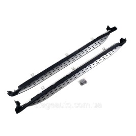 Боковые подножки ( пороги ) на Mercedes GL-Class X166 2012-2015 год