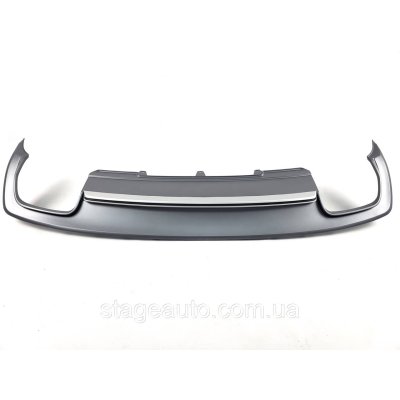 Дифузор у стилі S-Line на Audi A4 B8 2011-2015 рік (S-Line бампер)