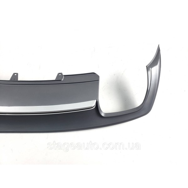 Диффузор в стиле S-Line на Audi A4 B8 2011-2015 год ( S-Line бампер )